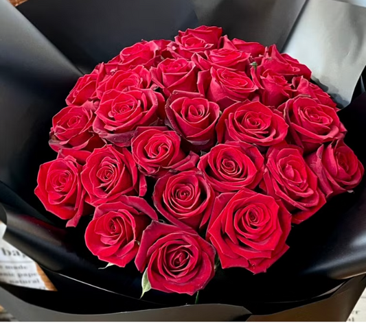 30 stems of premium grade A fresh roses/large bouquet/fresh rose bouquet/flower bouquet/Valentine's Day/birthday